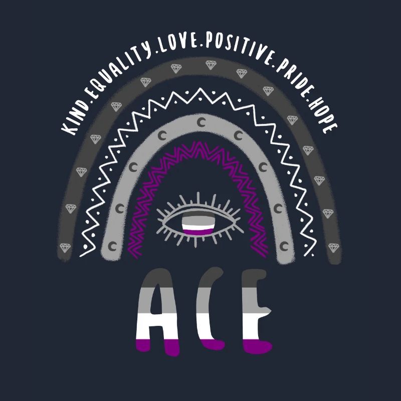 Boho Rainbow Ace Pride