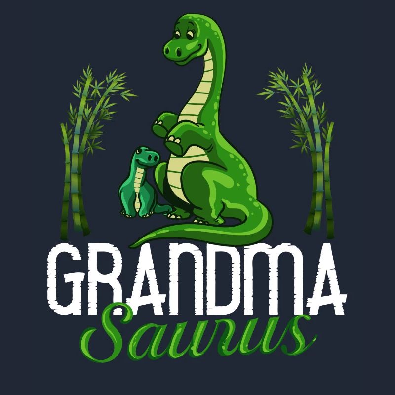 Dinosaurier Oma Saurus Omasaurus Großmutter