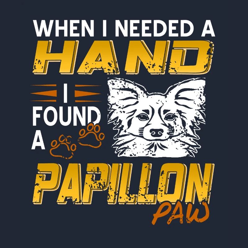 When I needed a hand, I found a papillon