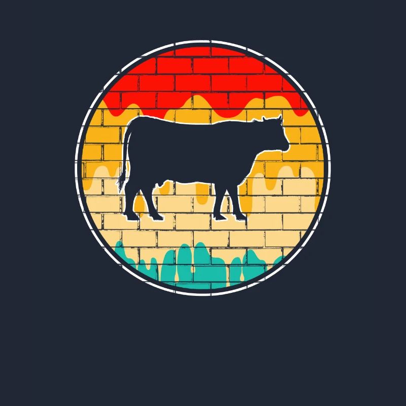 Cow Beef Retro