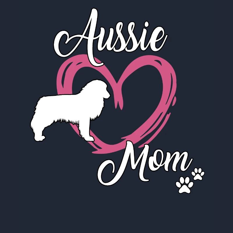 Aussie Mom Hundehalter süßes Australian Shepherd