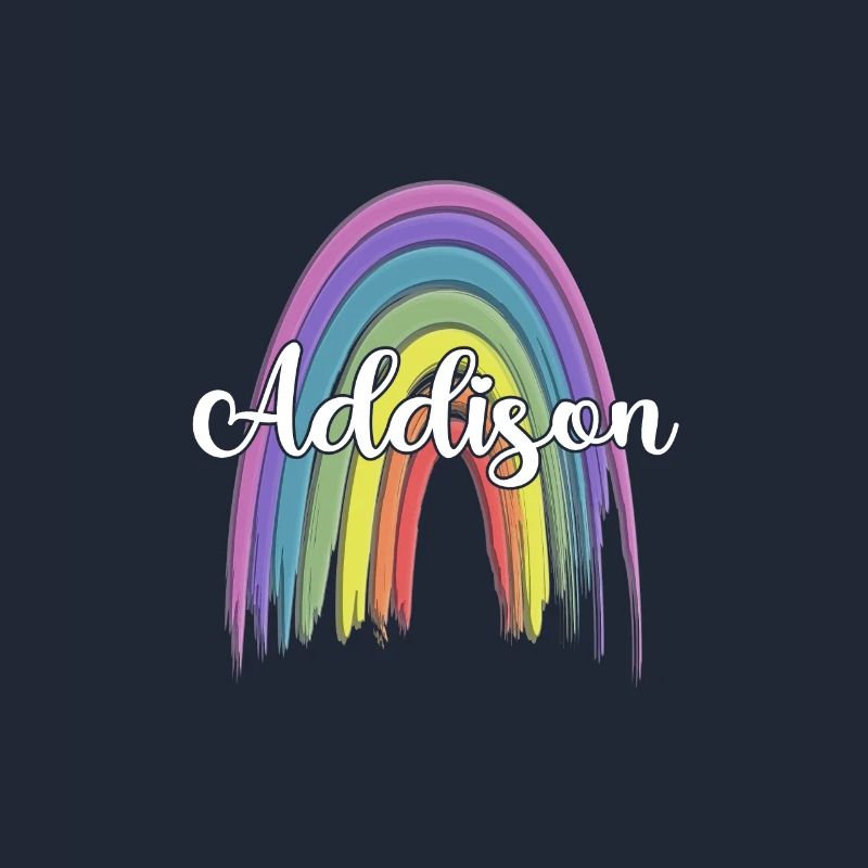 ADDISON Rainbow Cursive