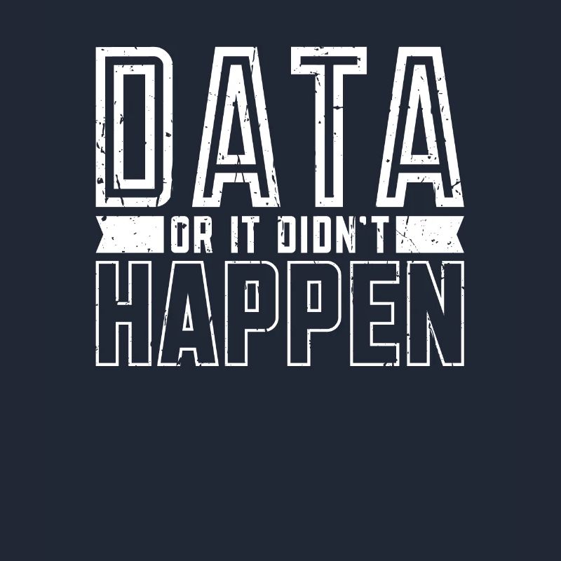 Data or it didn't happen - code