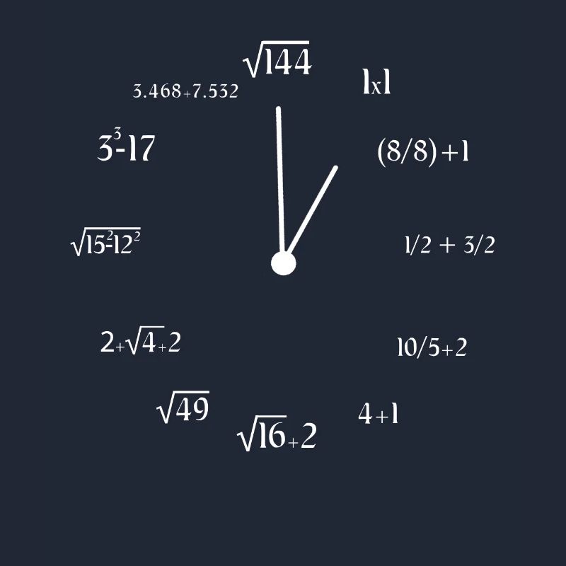 Math Meme Math Formula Joke Math Horloge