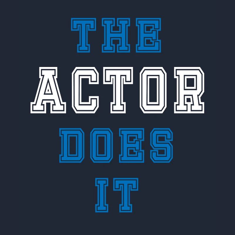 The Actor Does It Actor Gift