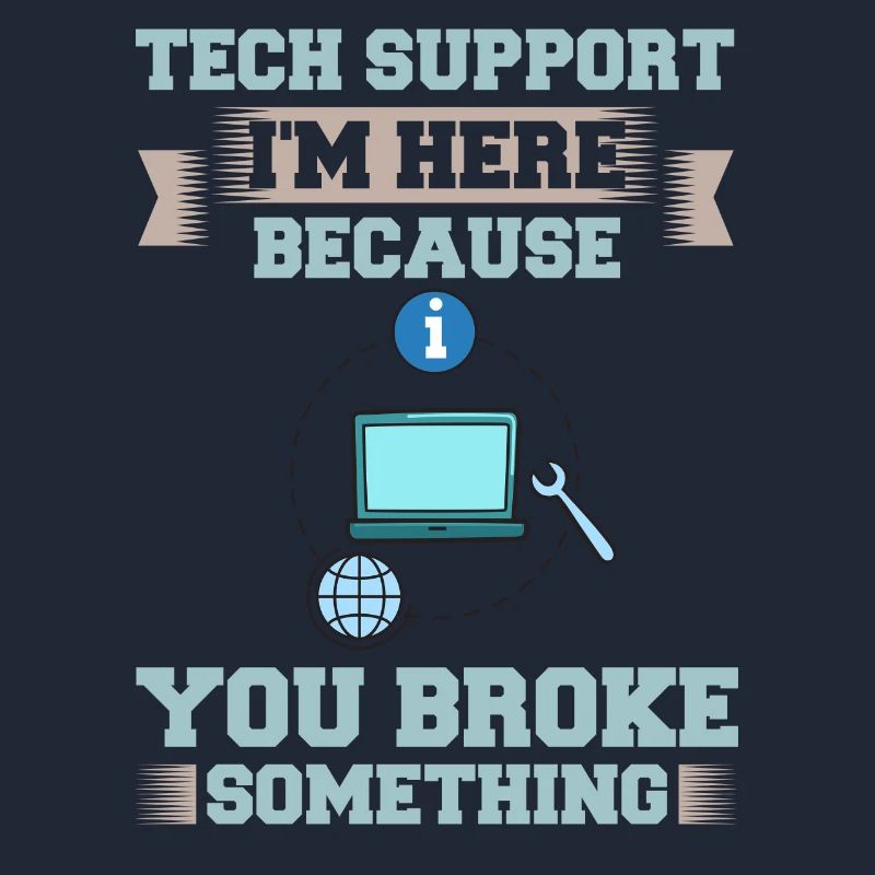 Tech Support IT Technischer Hilfe Helpdesk