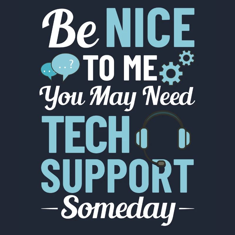 Tech Support IT Technischer Hilfe Helpdesk