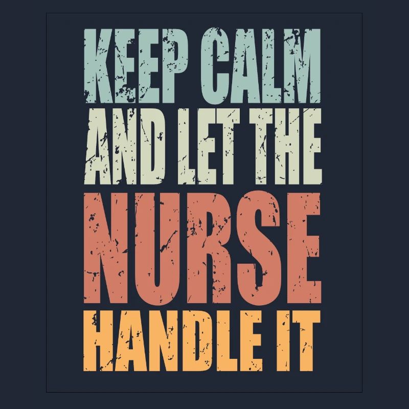 Keep Calm Krankenschwester Spruch Krankenschwester