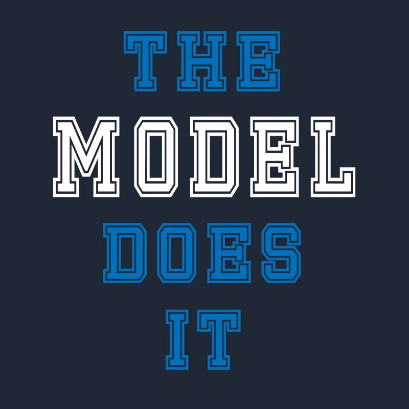 Het model doet het Model Gift
