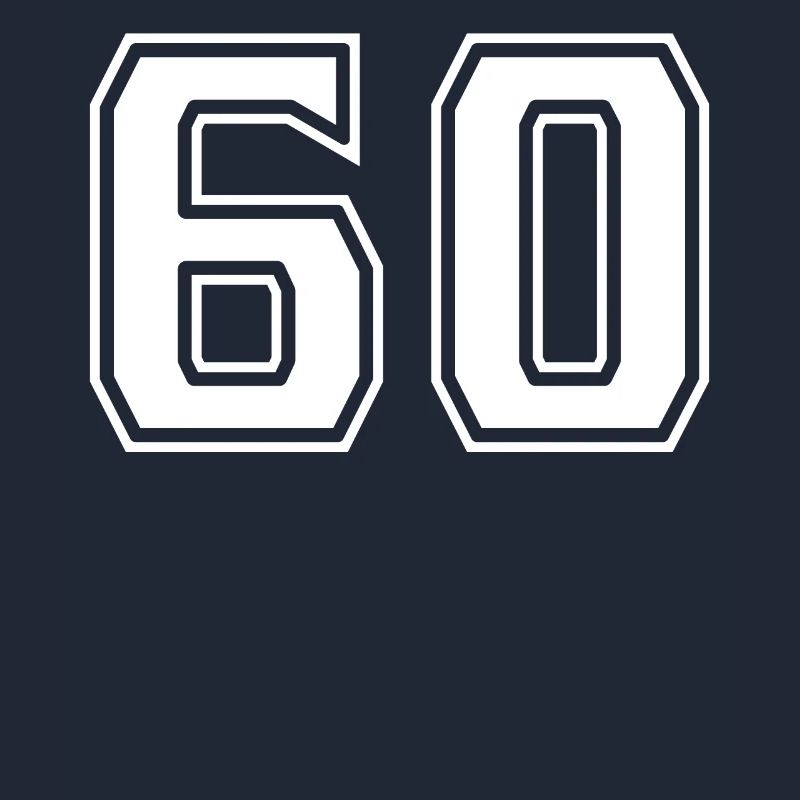 Numéro 60 Blanc