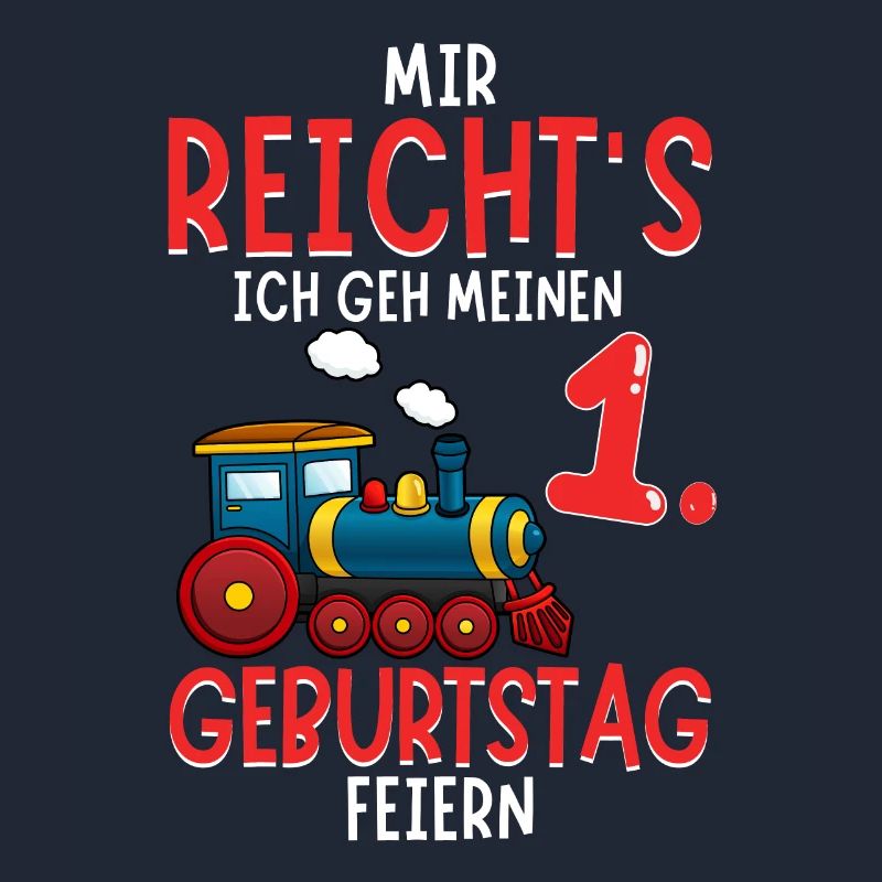 1. Geburtstag Geburtstagsgeschenk mit Eisenbahn