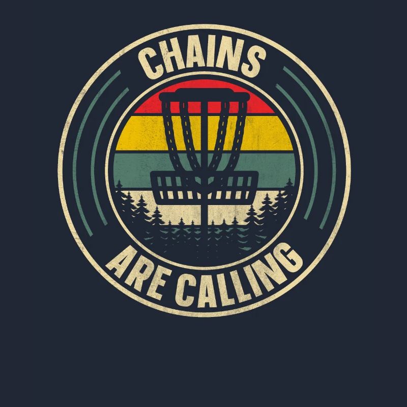 Retro Sunset Chains Are Calling Disc Golf