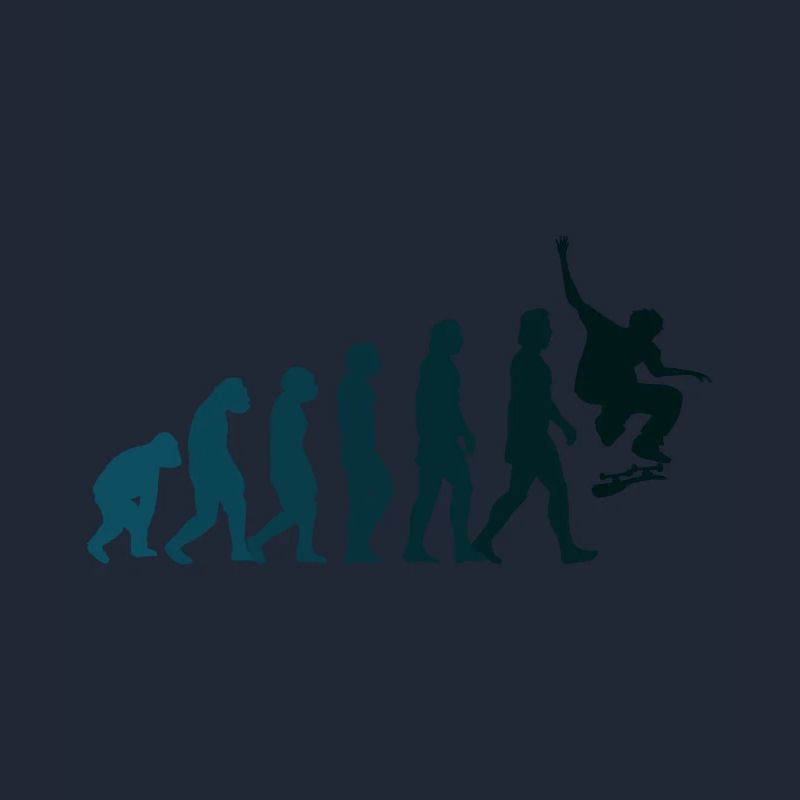 Skateboarder Skateboard Evolution