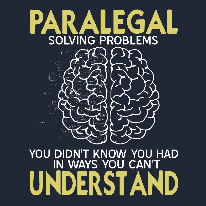 Paralegal Solving Problems Cool Funny Lawyer