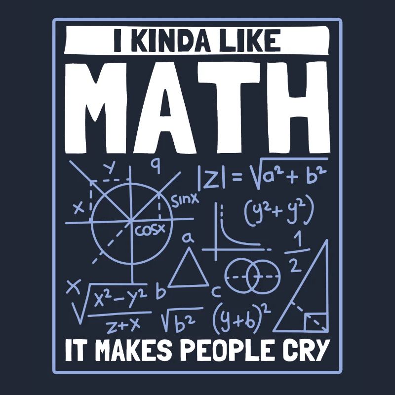 Math Mathématiques Sciences Math Cadeau