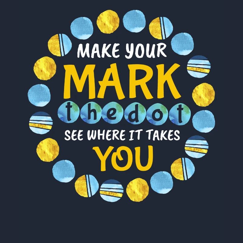 Make Mark Colorful Pattern Journée internationale des points