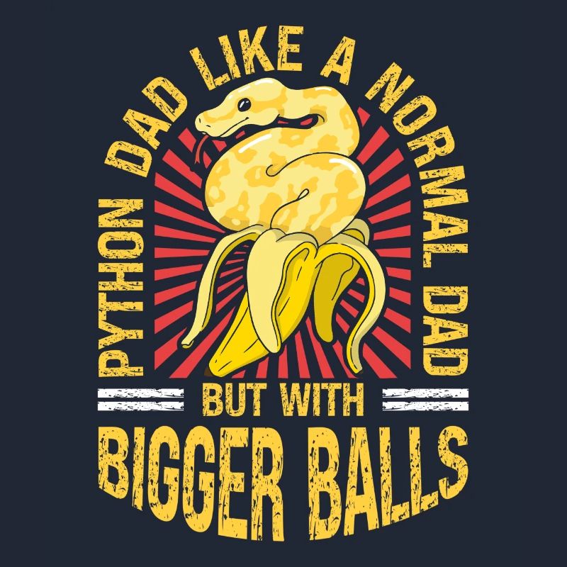 Banana Ball Python Dad Like A Regular Dad But