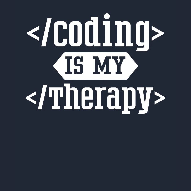 Programmieren Ist Meine Therapie Coding Coder Code