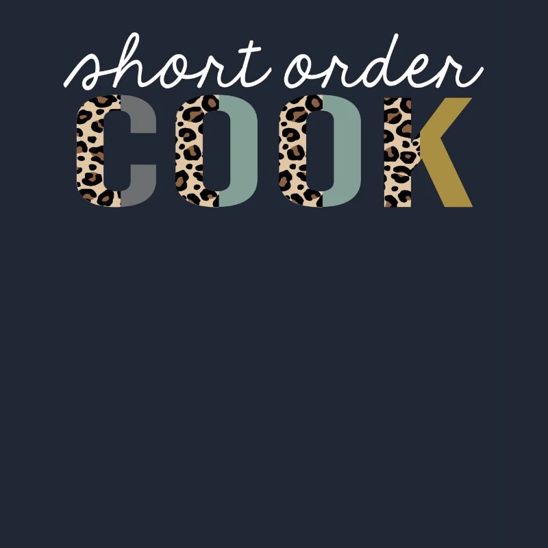 Courte commande Cook Leopard Print Drôle cadeau