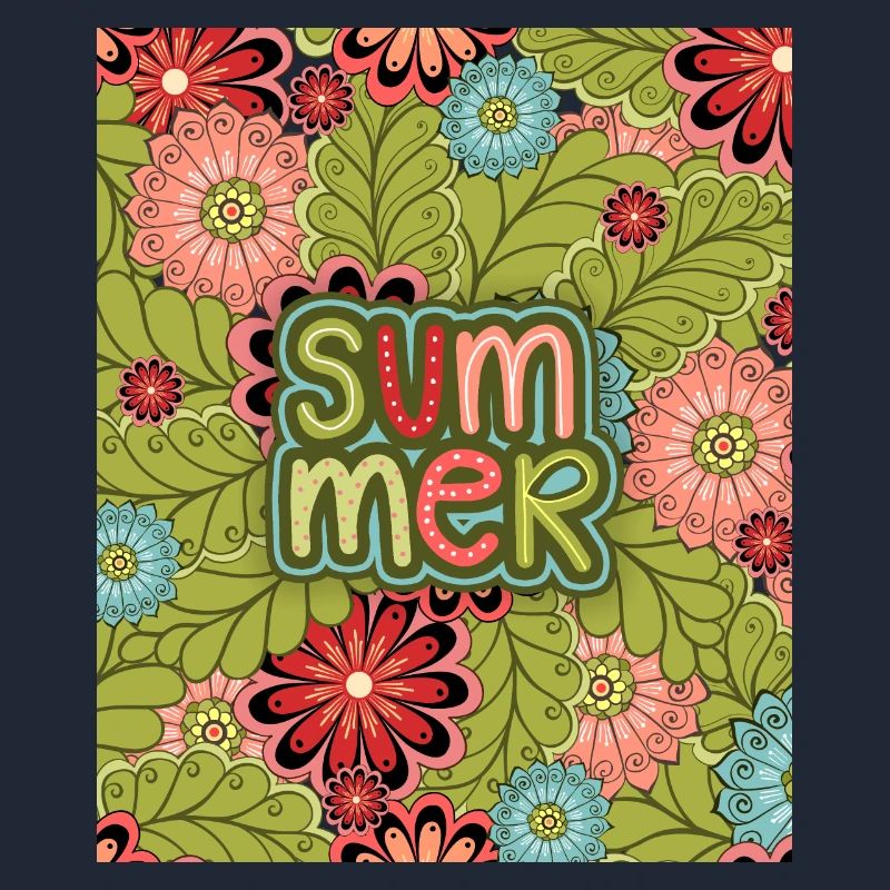 Summer, Pattern, Floral Pattern, Summer Pattern