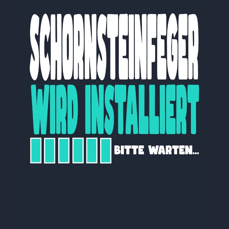 Schornsteinfeger wird installiert