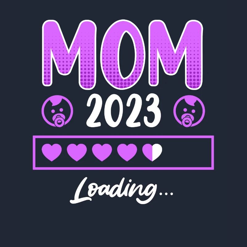 Mama 2023 Mutter to be schwanger Junge Mädchen