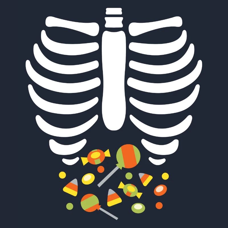 Spooky Scary Ribs Bonbons Halloween Süßes oder Saures