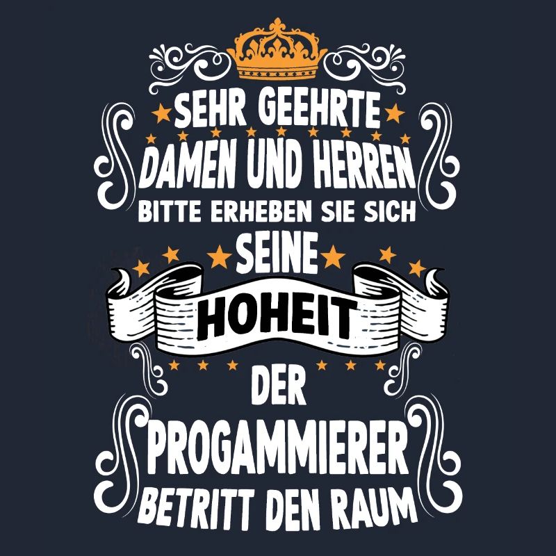 Programmierer T Witzig Spruch Motiv Programmierer
