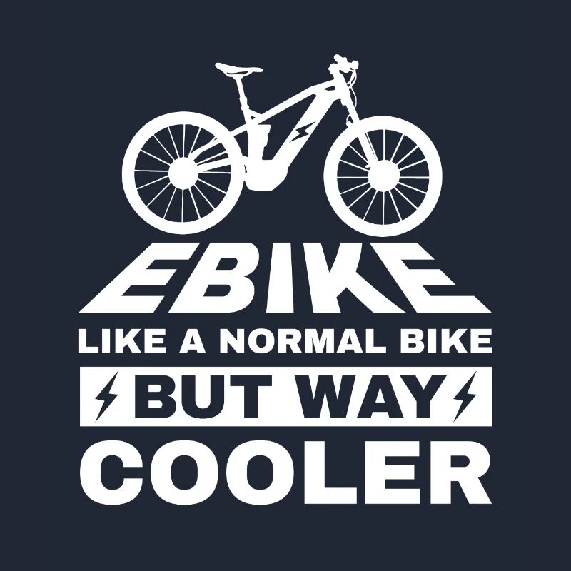 EBike comme un vélo normal mais beaucoup plus cool