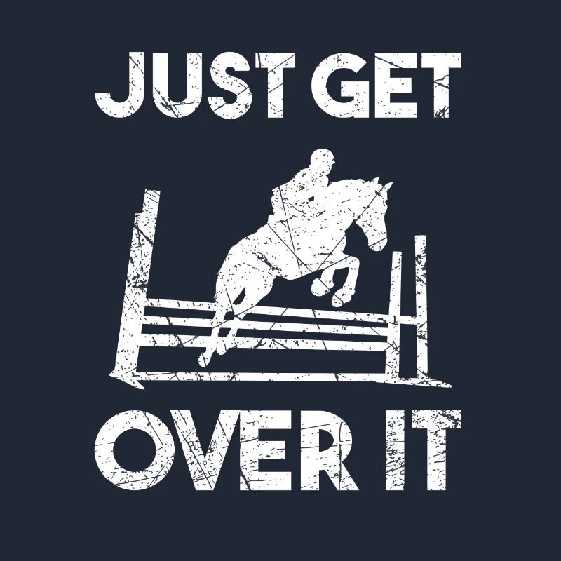 Just Get Over It Cavalier de saut d’obstacles