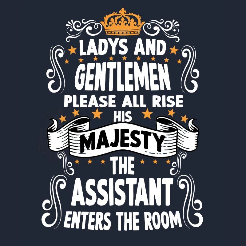 Assistent T Witziges Spruch Motiv Assistent