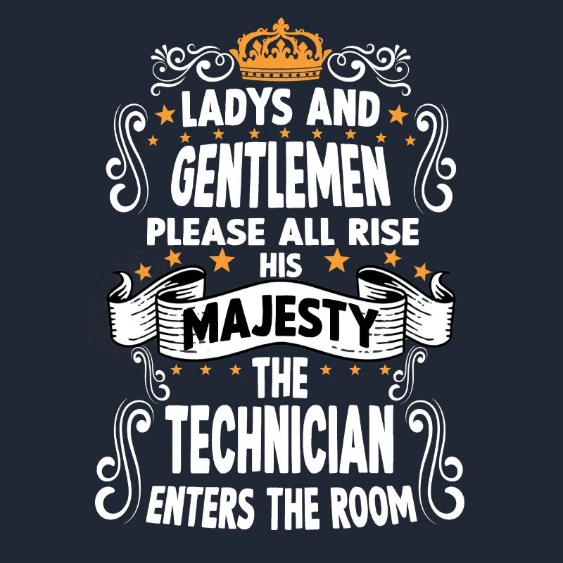 Techniker T witziges Spruch Motiv Techniker