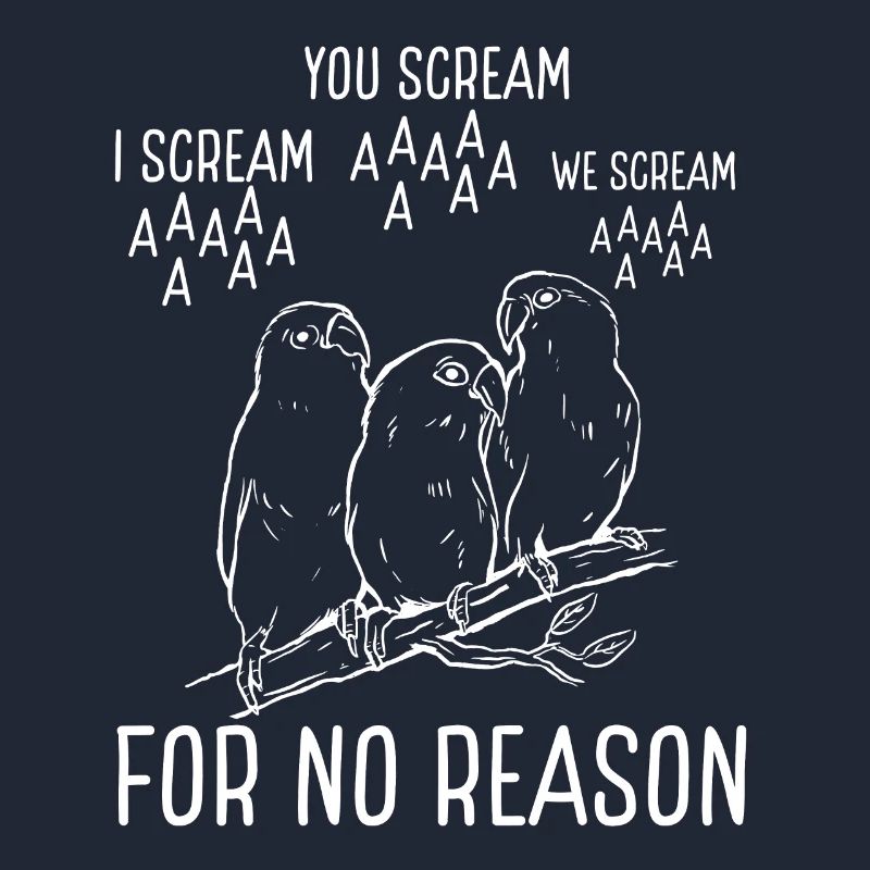 Papageienschrei Oder Kein Grund