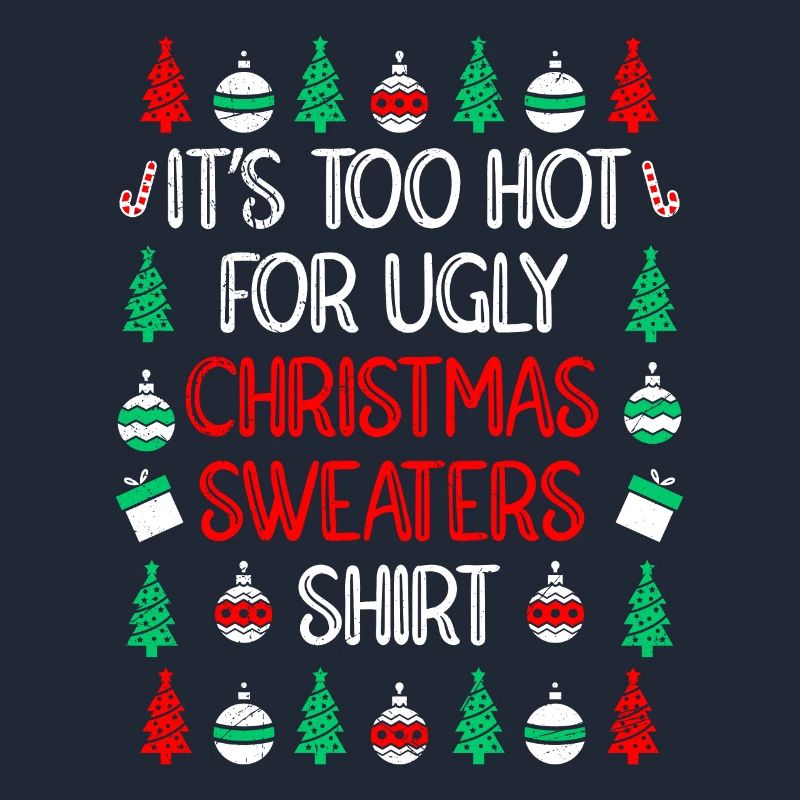 Trop chaud pour un pull de Noël moche