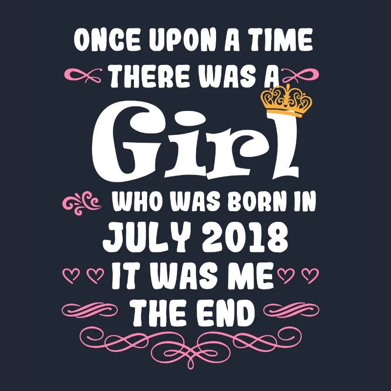 Es war einmal ein Mädchen. Juli 2018 Geburtstag