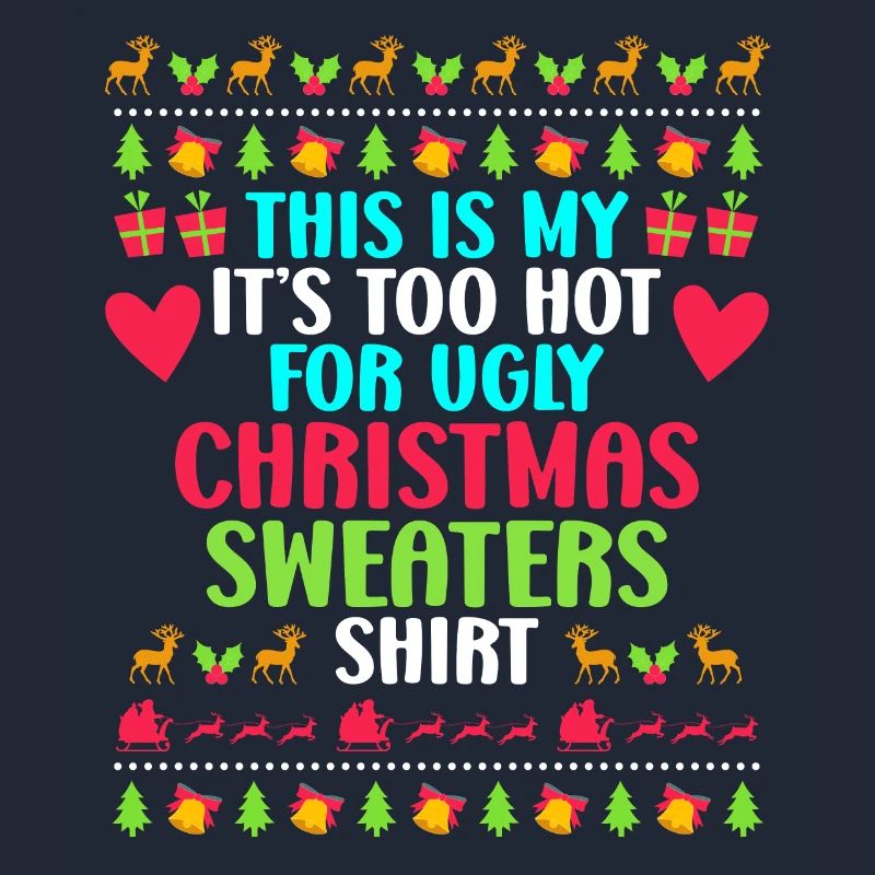 Mon pull de Noël trop chaud pour Ugly