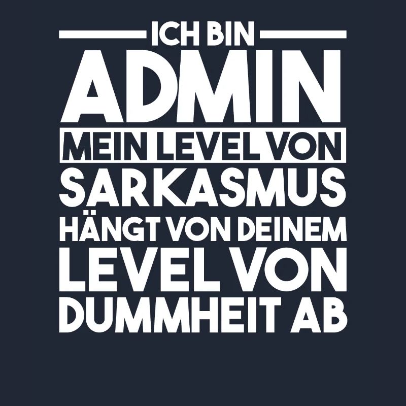 Administrator Informatiker Programmierer Admin