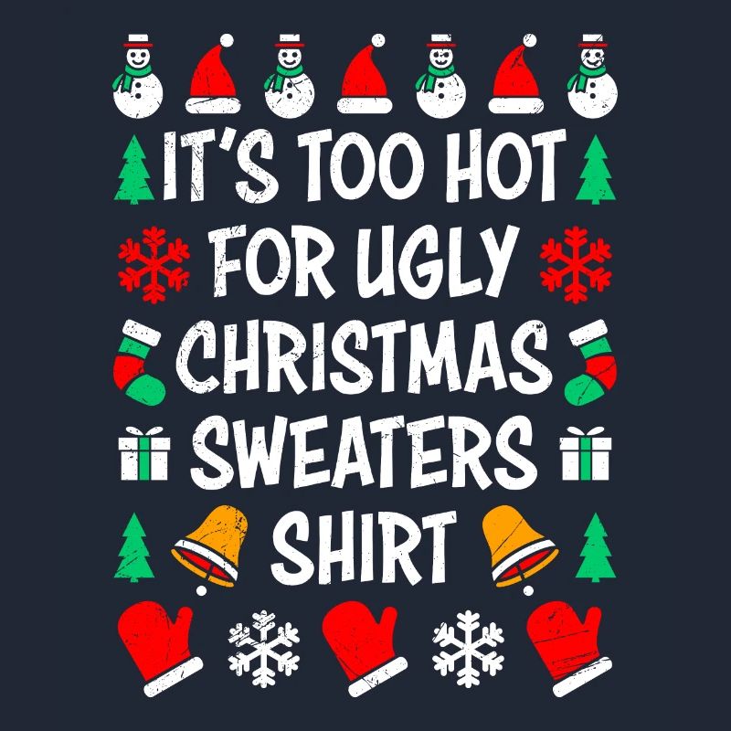 Trop chaud pour un pull de Noël moche
