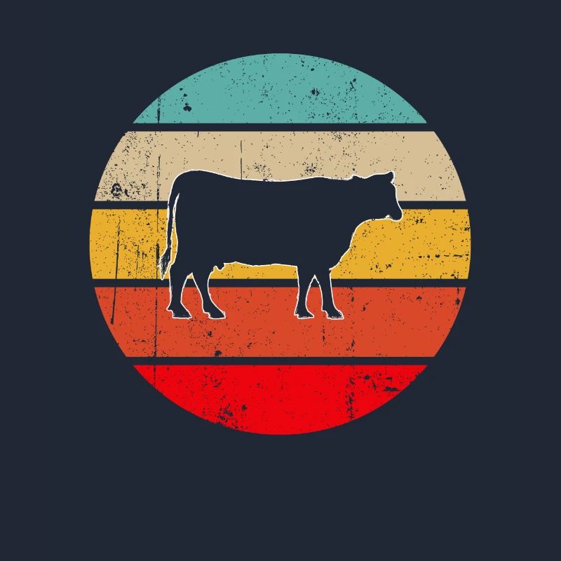 Cow Beef Retro