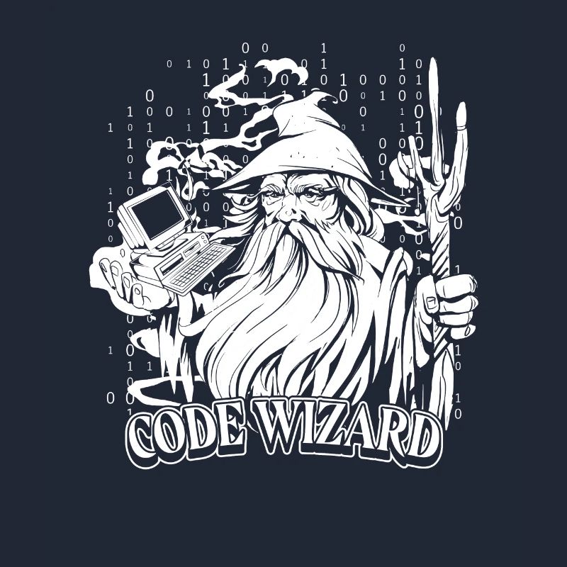 Entwickler Coder Programmierer Magier