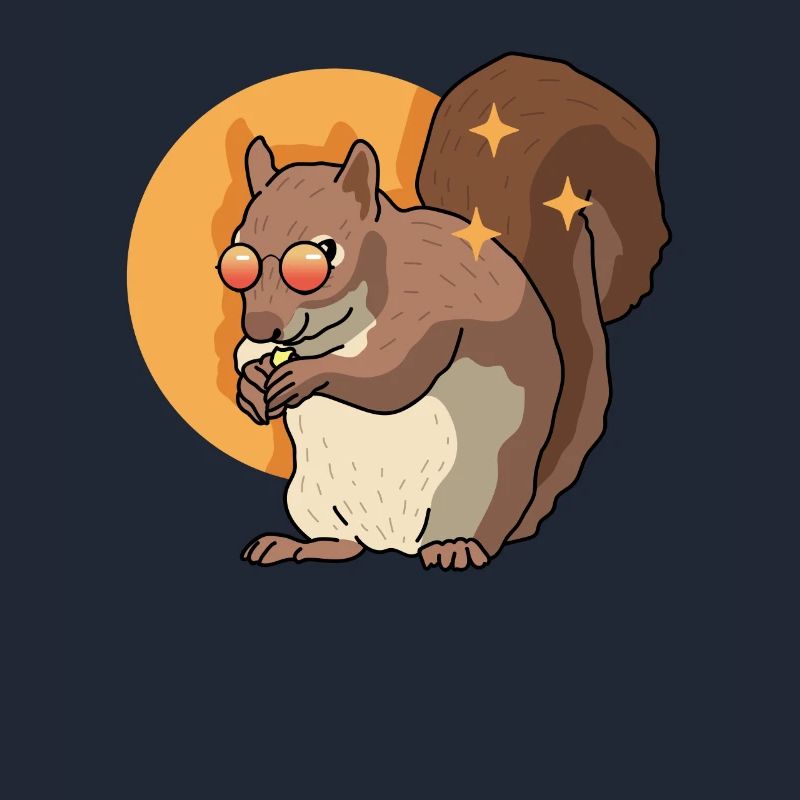 Süßes Eichhörnchen Hörnchen Grauhörnchen Geschenk