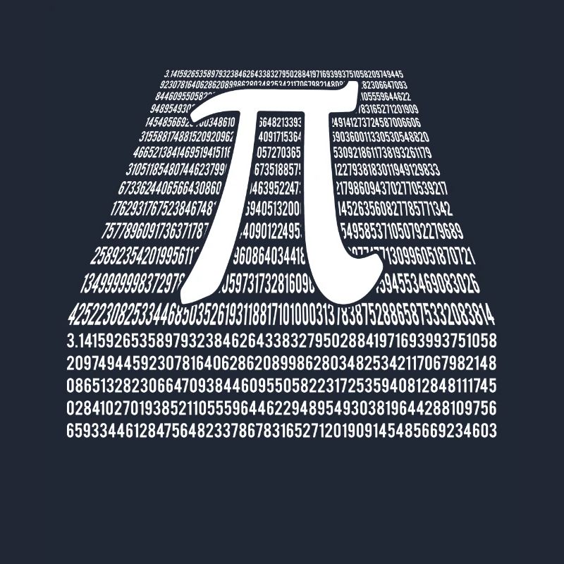 Pi Numbers Digit Math Holiday Mathematics Pi Day