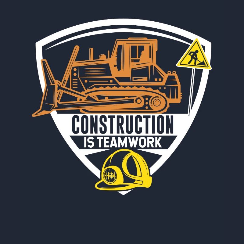 Construction work is teamwork Construction Teamwork Construction site