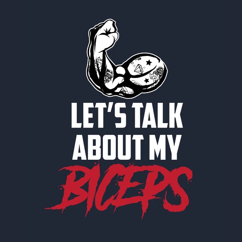 Parlons de mes biceps, de mes biceps, de mes boucles, de mes muscles