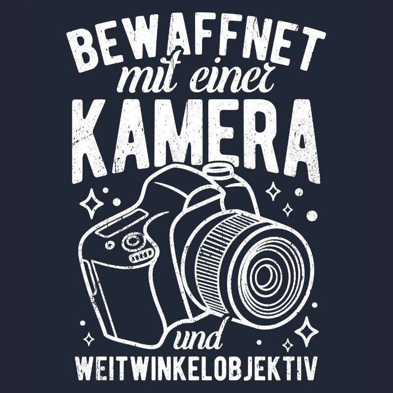 Bewaffnet mit einer KAMERA und WEITWINKELOBJEKTIV