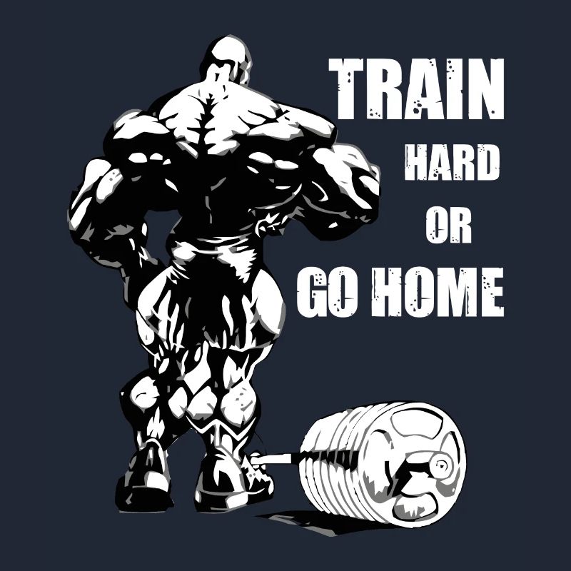 Trainiere hart oder geh nach Hause