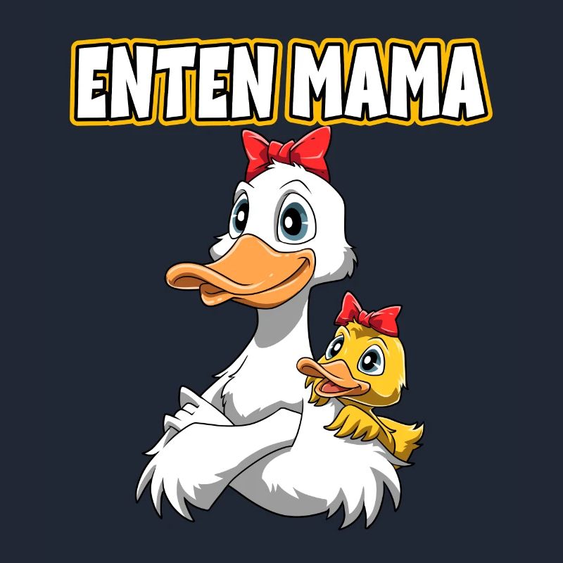 Beste Mama der Welt Muttertag Mutter Ente