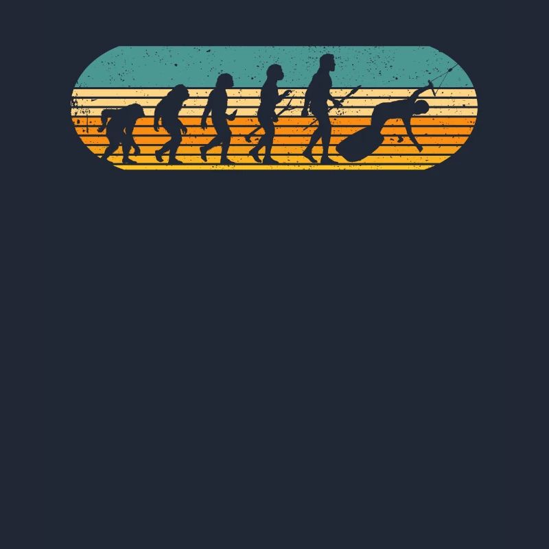 Evolution Retro Wakeboard de Man Wakeboarder
