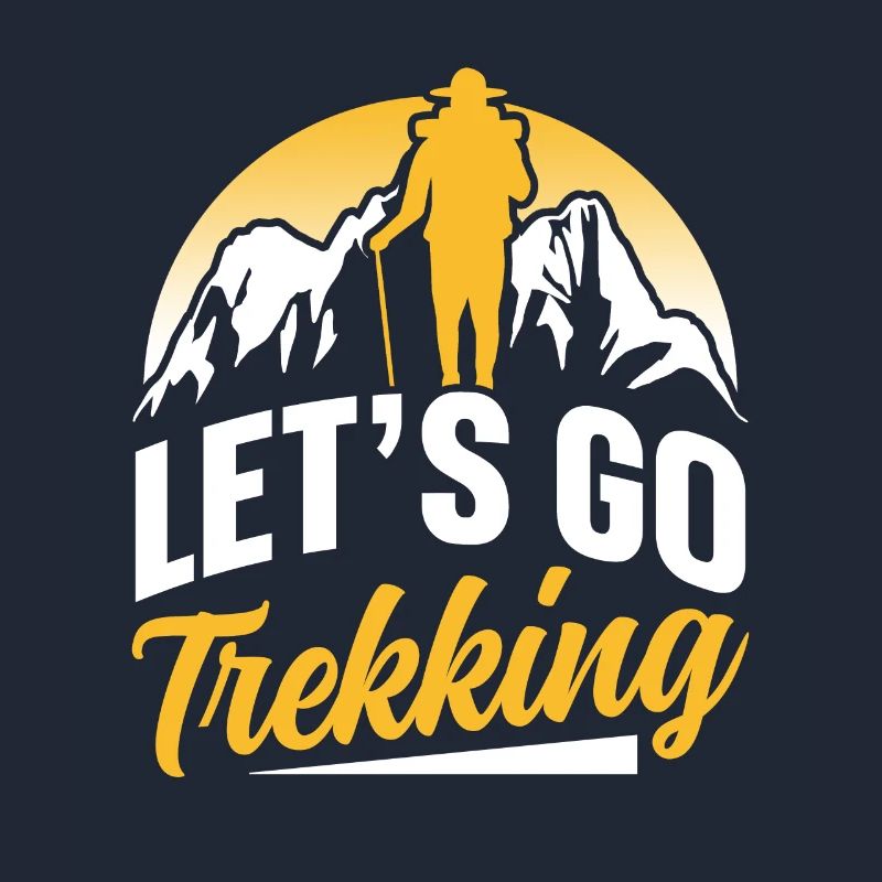 Let's go trekking hiking lovers hikers