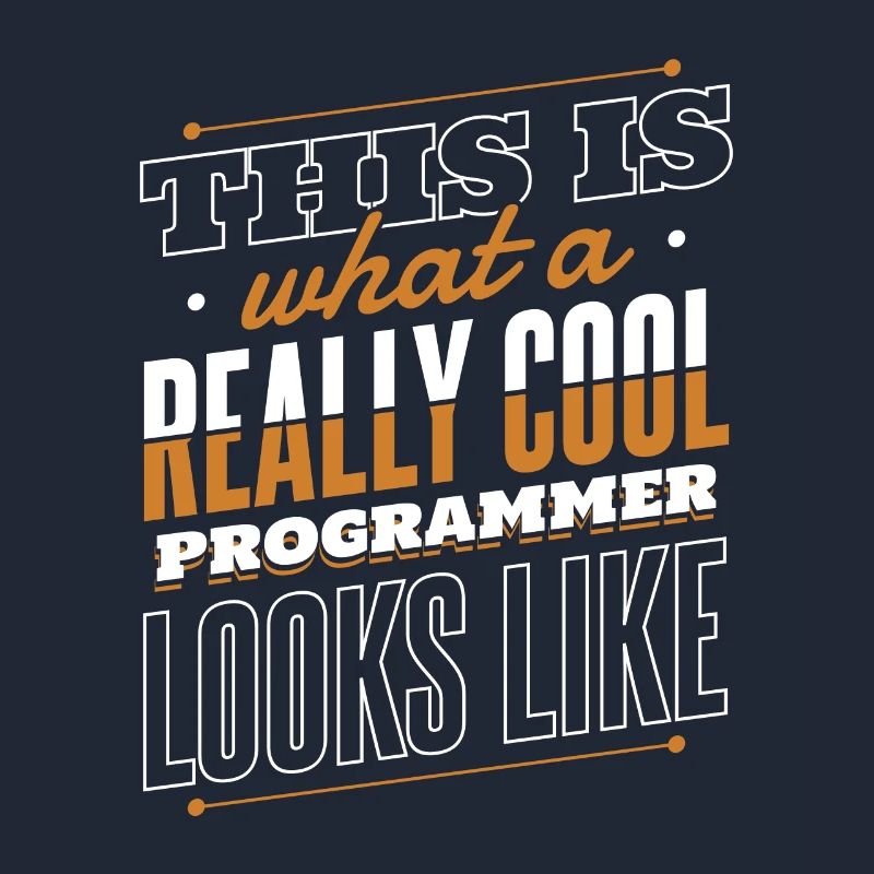 What A Really Cool Programmer Looks Like Coder